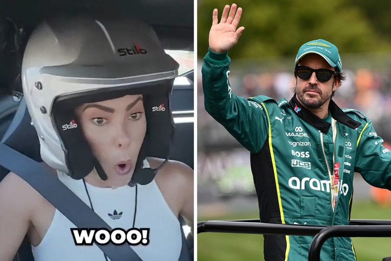 VIDEO Alonso odveo košarkašku zvijezdu na paklenu vožnju: "Bog te blagoslovio"