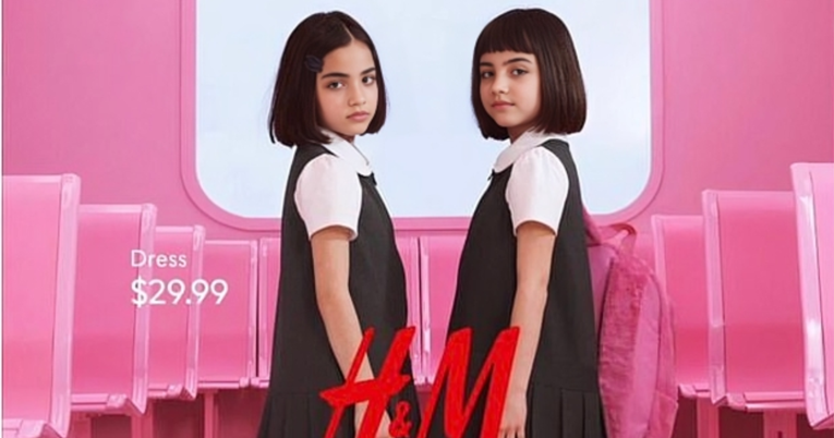 H&M morao ugasiti reklamu s djevojčicama čiji je slogan bio: "Neka se glave okreću"