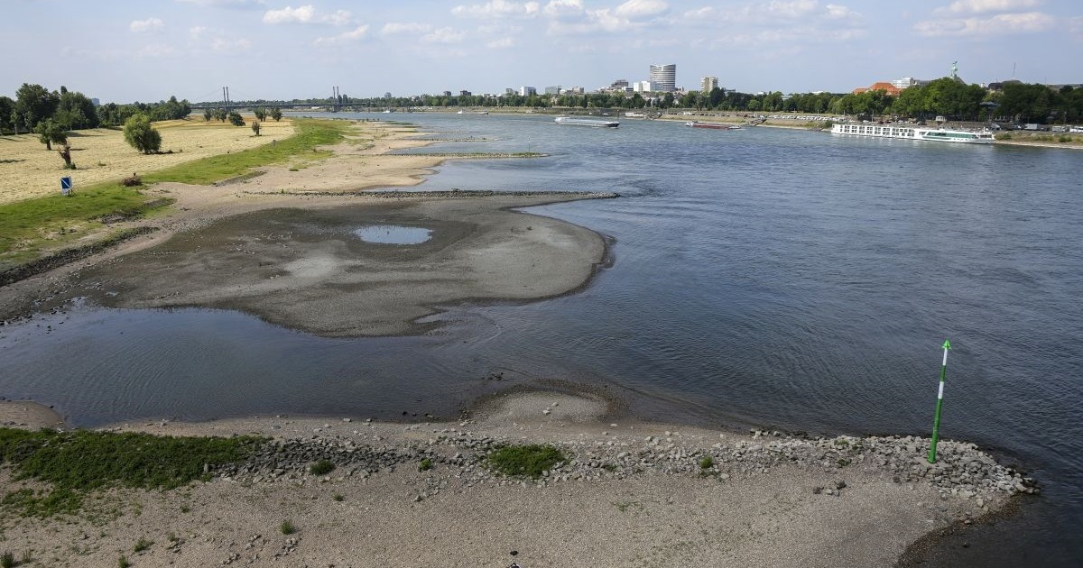Najveća njemačka rijeka se jako zagrijava. Posljedice će biti ozbiljne