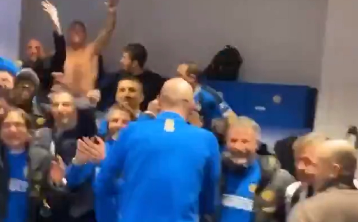 Pogledajte kaos u svlačionici nakon povijesnog preokreta Brozovića i ekipe