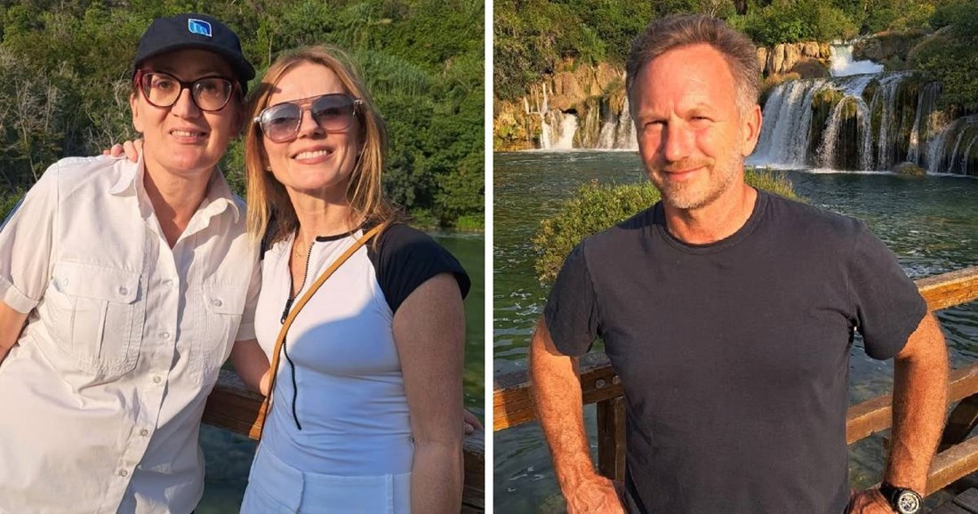Geri Halliwell sa suprugom posjetila NP Krka, objavljene fotografije