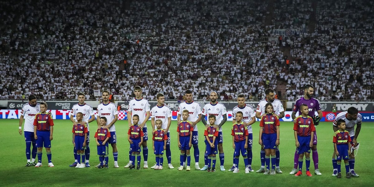Hajduk je još uvijek daleko najgledaniji klub Konferencijske lige