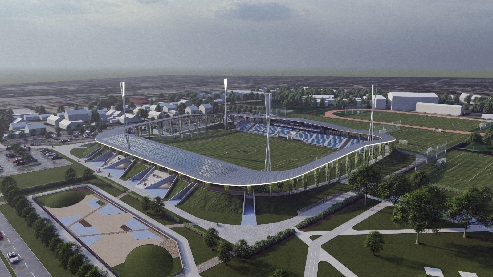Spajaju se dva hrvatska kluba, grade novi stadion i žele u prvu ligu