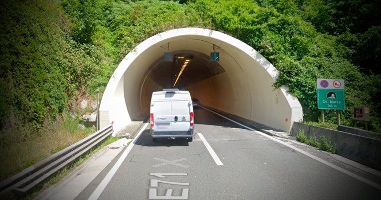 Prometna između čvora Novigrad i tunela Sveti Marko