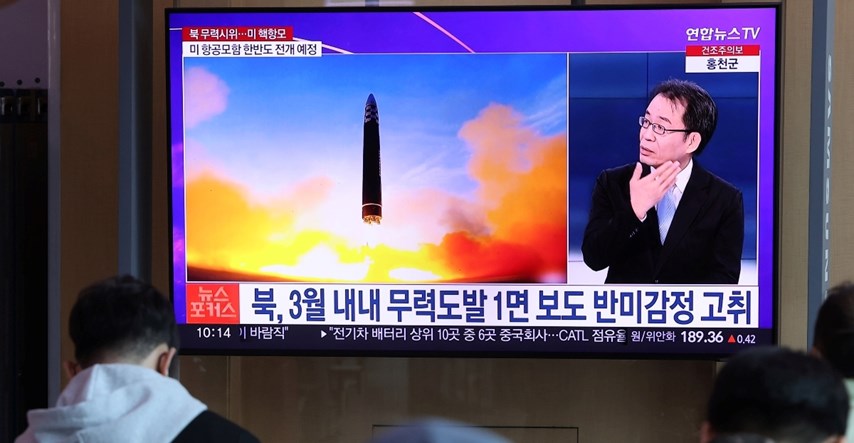 Sjeverna Koreja lansirala dva balistička projektila pored južnokorejske obale
