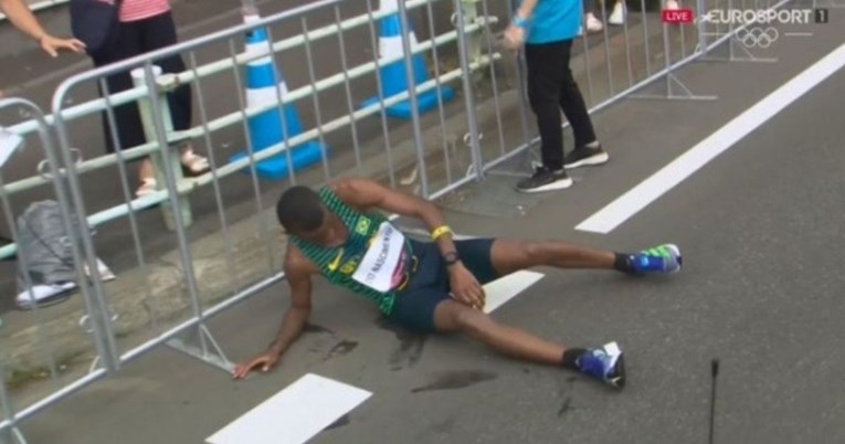 Brazilski maratonac dvaput pao za vrijeme utrke: "Recite mu da odustane"