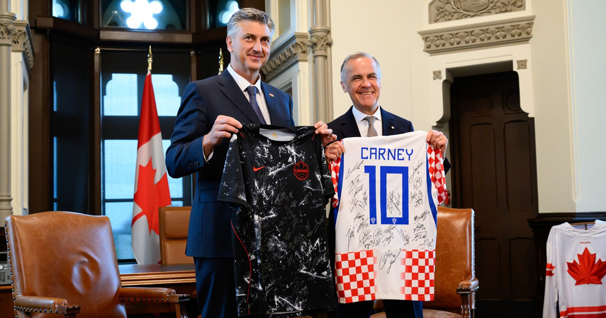 Plenković se susreo s Carneyjem: "Širimo suradnju s Kanadom"