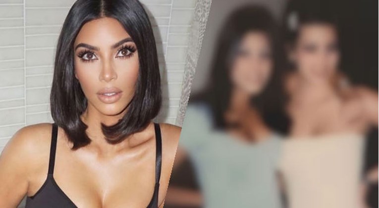 Kim Kardashian pokazala kako su ona i sestra izgledale prije estetskih operacija