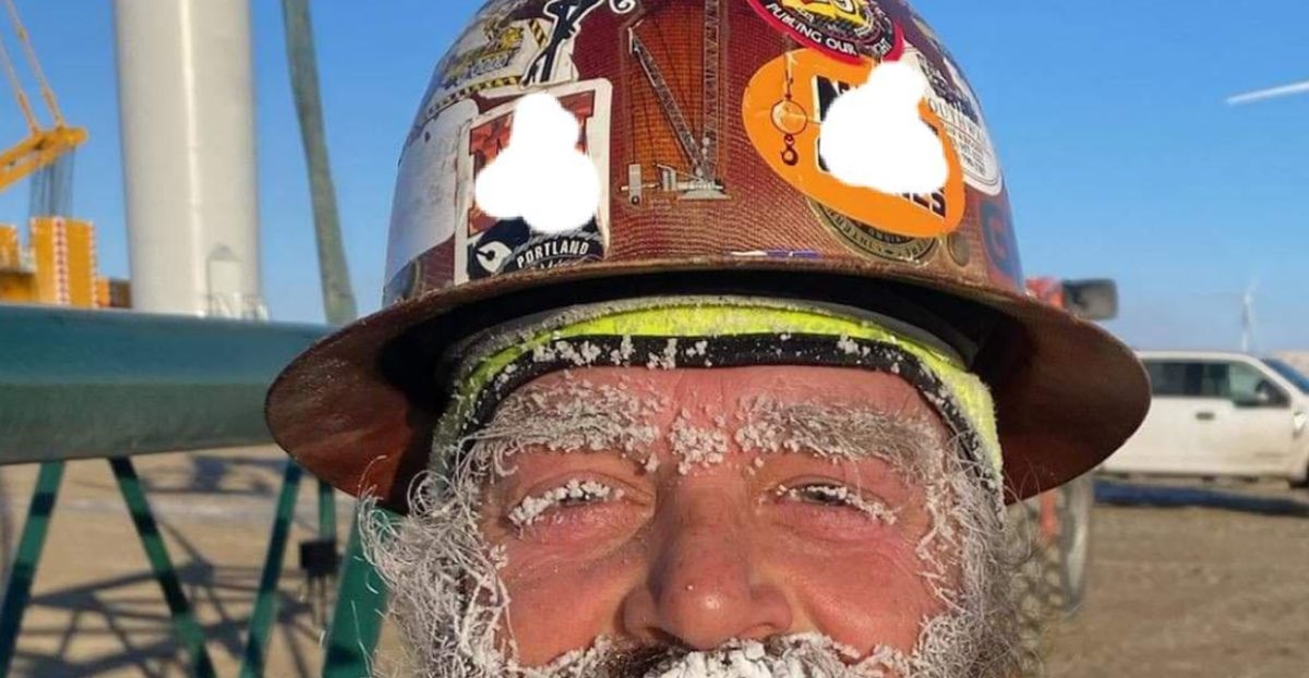 Pokazala kako joj muž izgleda nakon radnog dana na temperaturi od -49, fotka je hit