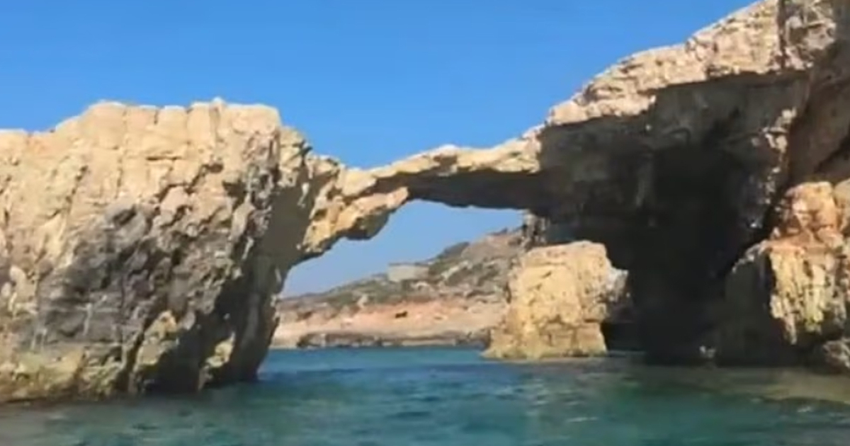 Kinez prolazio jet-skijem ispod popularne stijene na Malti. Urušila se i ubila ga