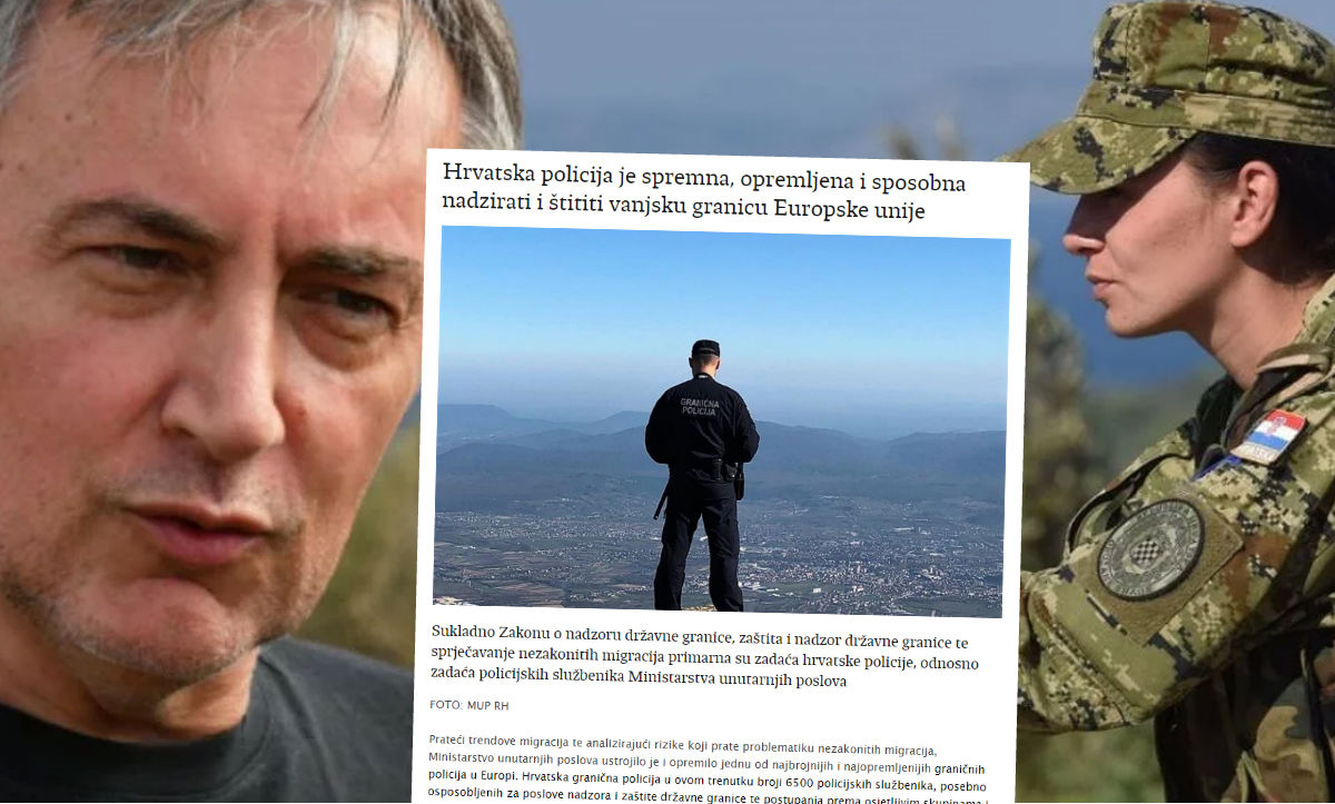 MUP je upravo opširno odgovorio Škori o vojsci na granici