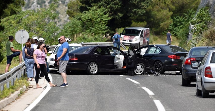 Prometna nesreća u Dalmaciji, sudarila se tri auta