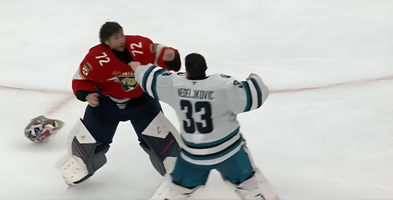 Srpski i ruski golman tukli se šakama u glavu na NHL utakmici