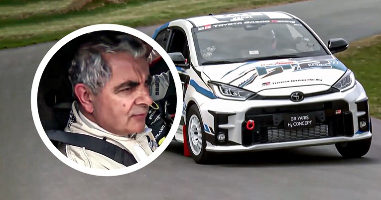VIDEO Mr. Bean u Goodwoodu nastupio u Toyoti na vodik
