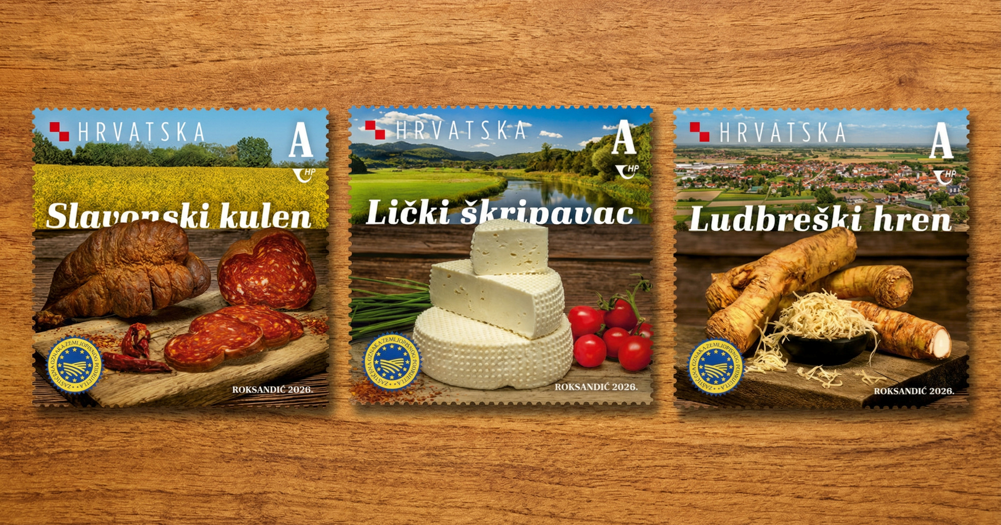 Najpoznatiji domaći specijaliteti završili na poštanskim markama