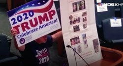 VIDEO Trumpova glasačica protiv maski za koronu: "Ja nisam seksualna ropkinja"