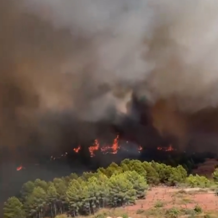 VIDEO Šumski požar buknuo nakon udara groma. Evakuiraju selo u Španjolskoj