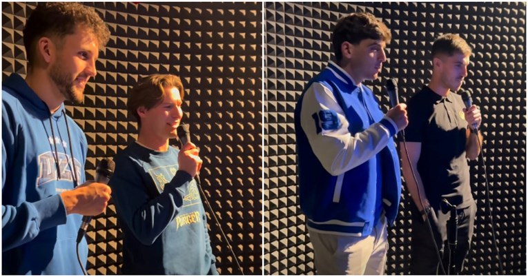 VIDEO Dinamovci Mudražija, Topić, Villar i Goda pjevali karaoke