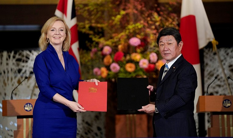 Japan i Velika Britanija potpisali sporazum o slobodnoj trgovini