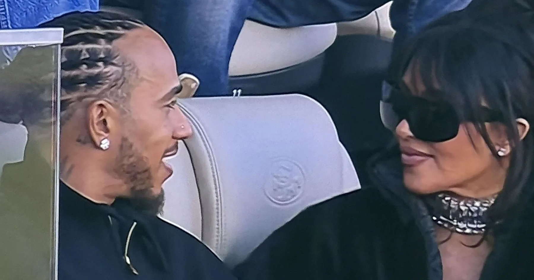 Celebovi na Super Bowlu: Kim Kardashian i Lewis Hamilton, bivša cura Bad Bunnyja...