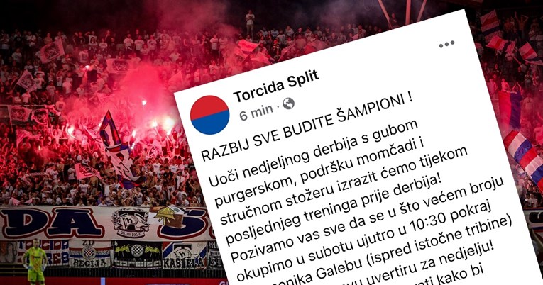 Torcida se priprema za derbi i poručuje: "Razbij sve, gazi gubu!"