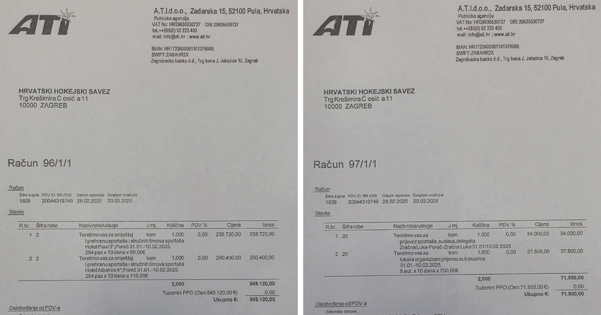 Hokejaški savez odgovorio Šimuniću: Nismo bili obveznici javne nabave