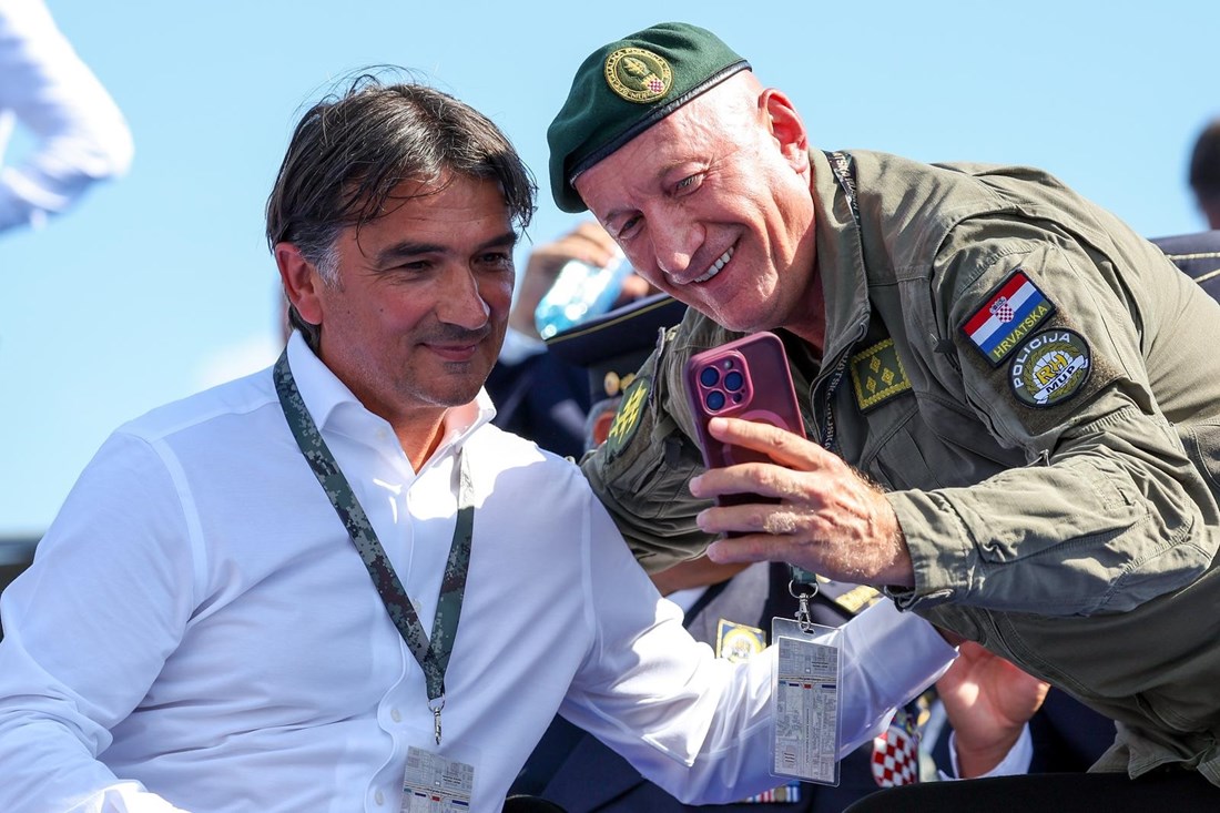 Zlatko Dalić je na vojnom mimohodu u Zagrebu