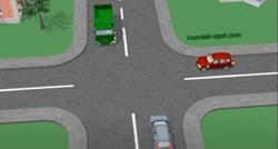 Jeste li opasnost na cesti? Tko ima prednost na ovom raskrižju?