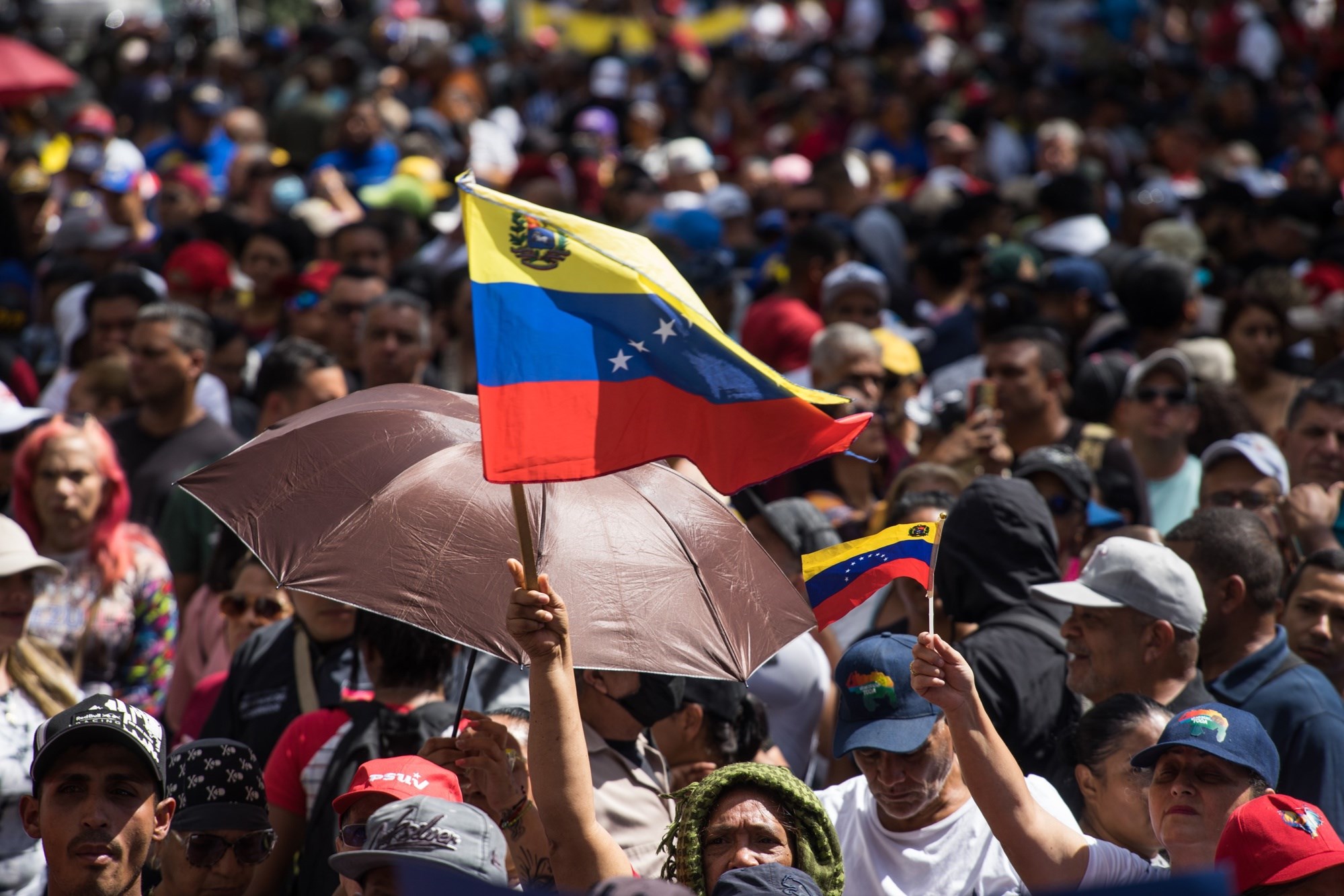 FOTO Madurove pristaše prosvjedovale u glavnom gradu Venezuele