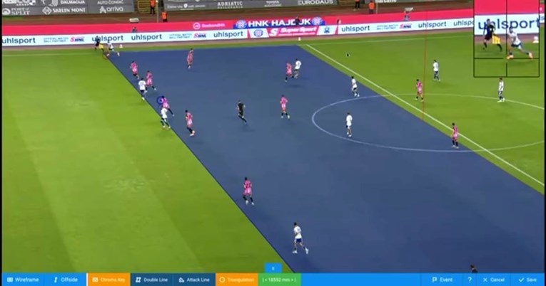 Sudačka komisija: Hajduk nije zabio iz zaleđa. Nažalost, puštena je samo snimka gola