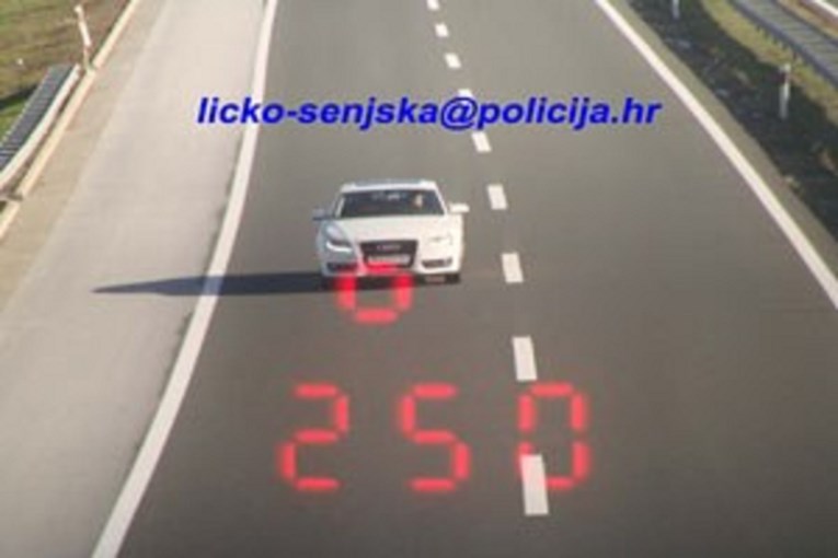 Austrijanac autocestom A1 vozio 251 km/h