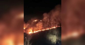 Gori veliki požar kod Petrinje, vatrogascima odmaže jak vjetar