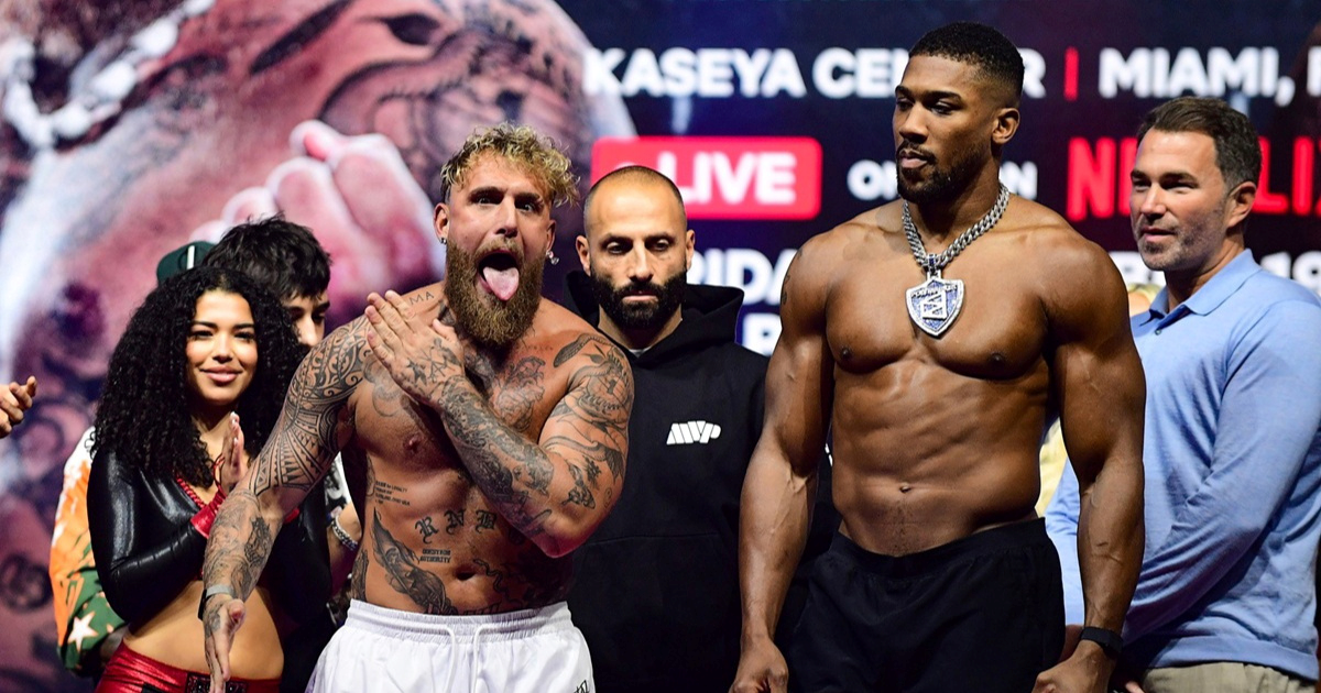 Paul urlao i prijetio Joshui. Boksač potezom prsta pokazao što će se dogoditi