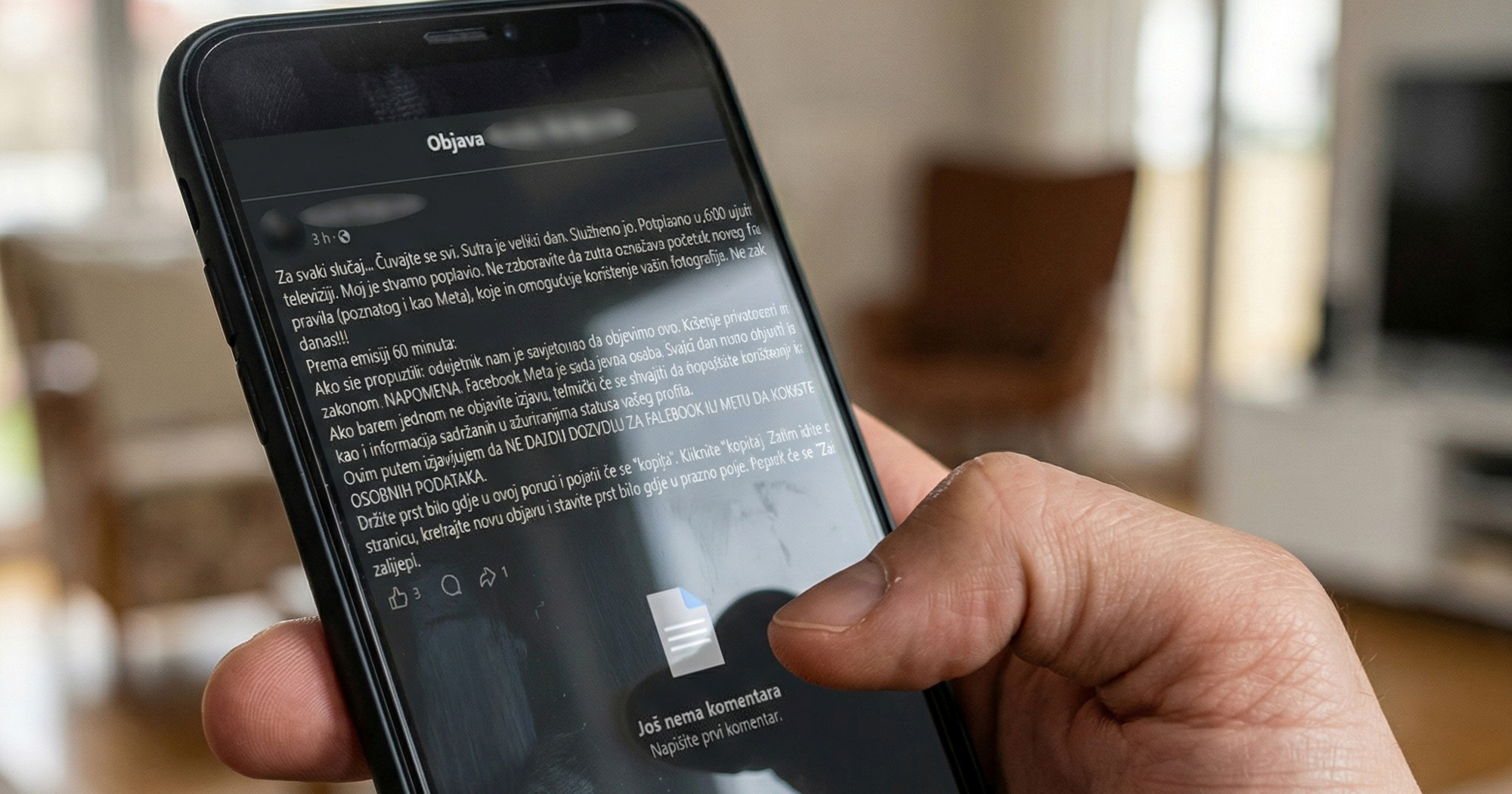 Boomeri su se prepali nekih fejk "pravila" po Fejsu. Ništa se ne mijenja sutra u 6🙄