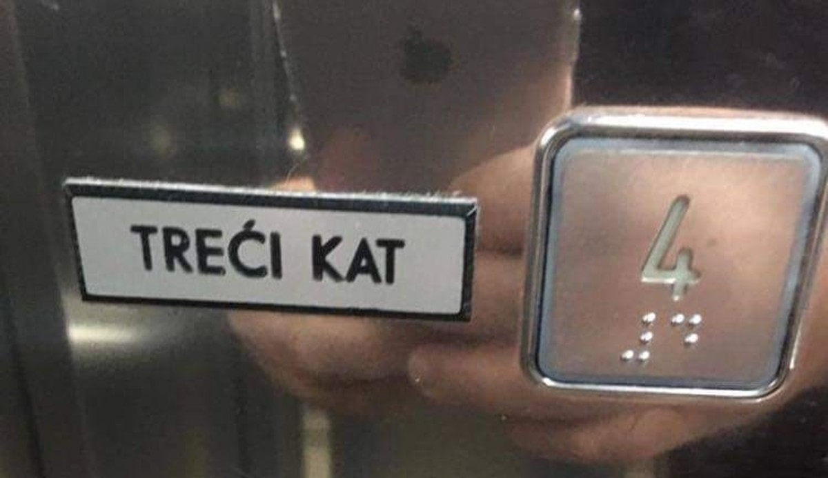 Lift u Dalmaciji nasmijao ekipu na Fejsu, biste li se znali snaći u njemu?