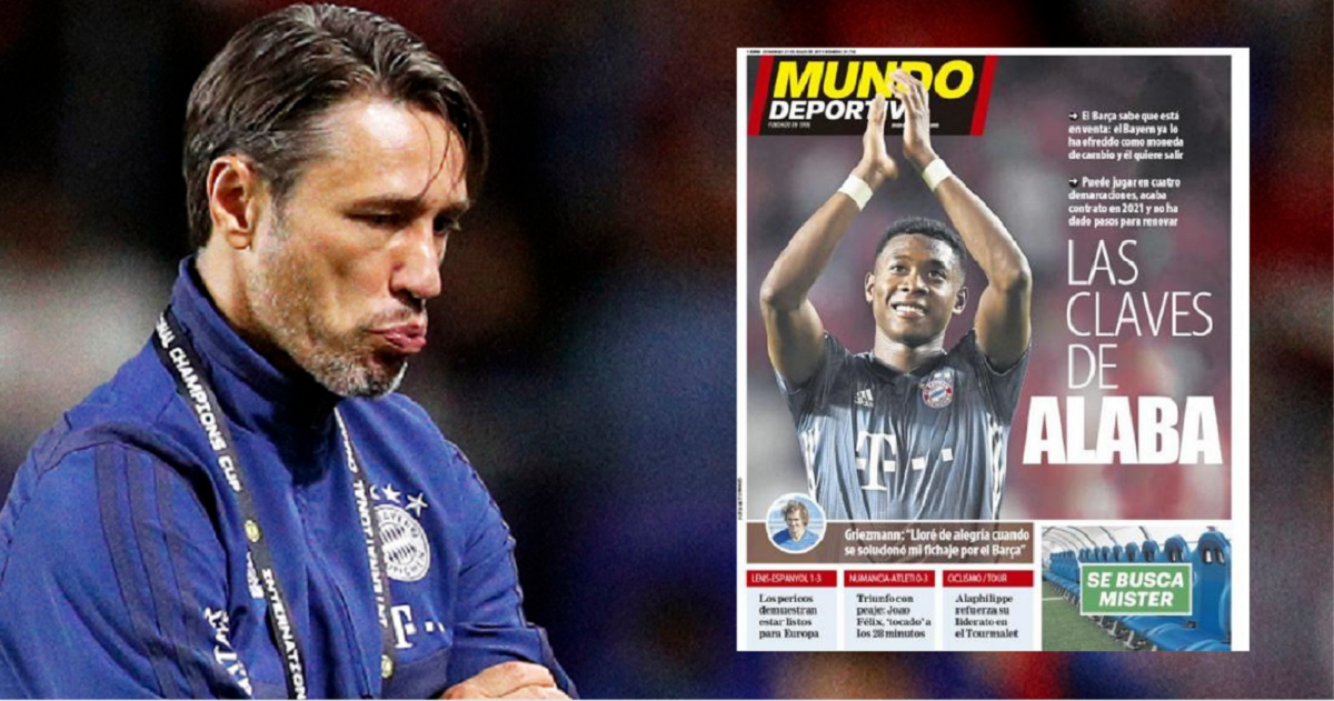 Mundo: Kovač je Barceloni i Cityju ponudio jednu od najvećih zvijezda Bayerna
