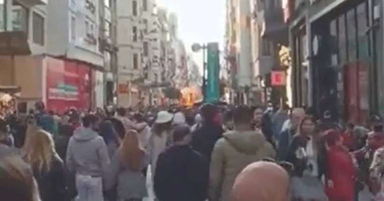 VIDEO Snimljen trenutak eksplozije u centru Istanbula