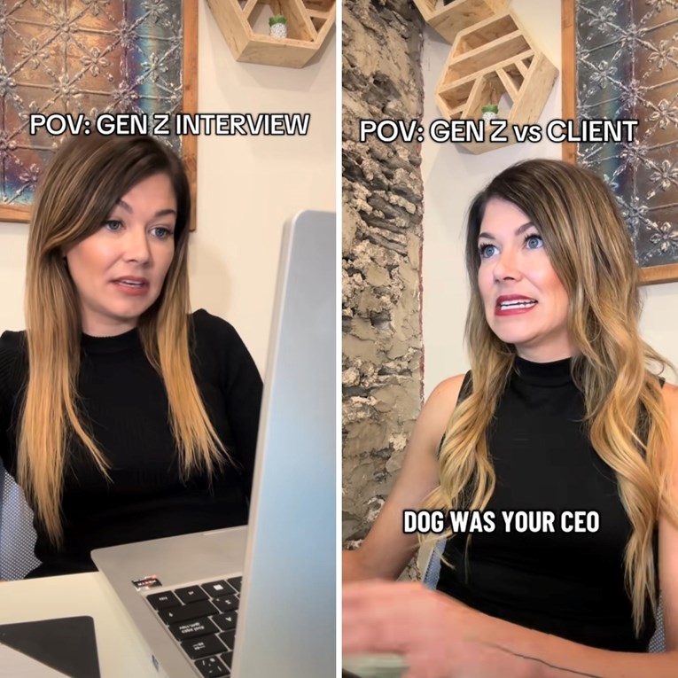 Viralna tiktokerica pokazuje kako izgleda rad s gen Z-jevcima, mnogi umiru od smijeha