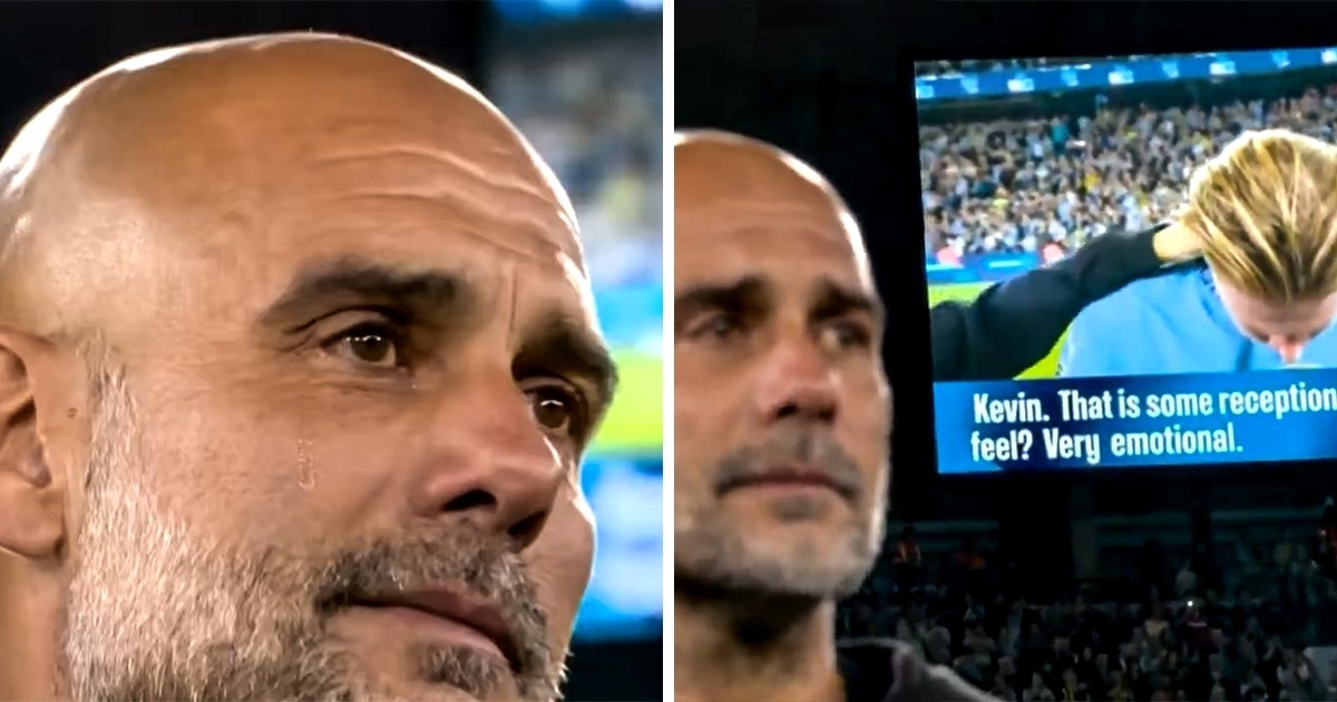 Pep se rasplakao dok je De Bruyne držao oproštajni govor. Pogledajte dirljivu scenu