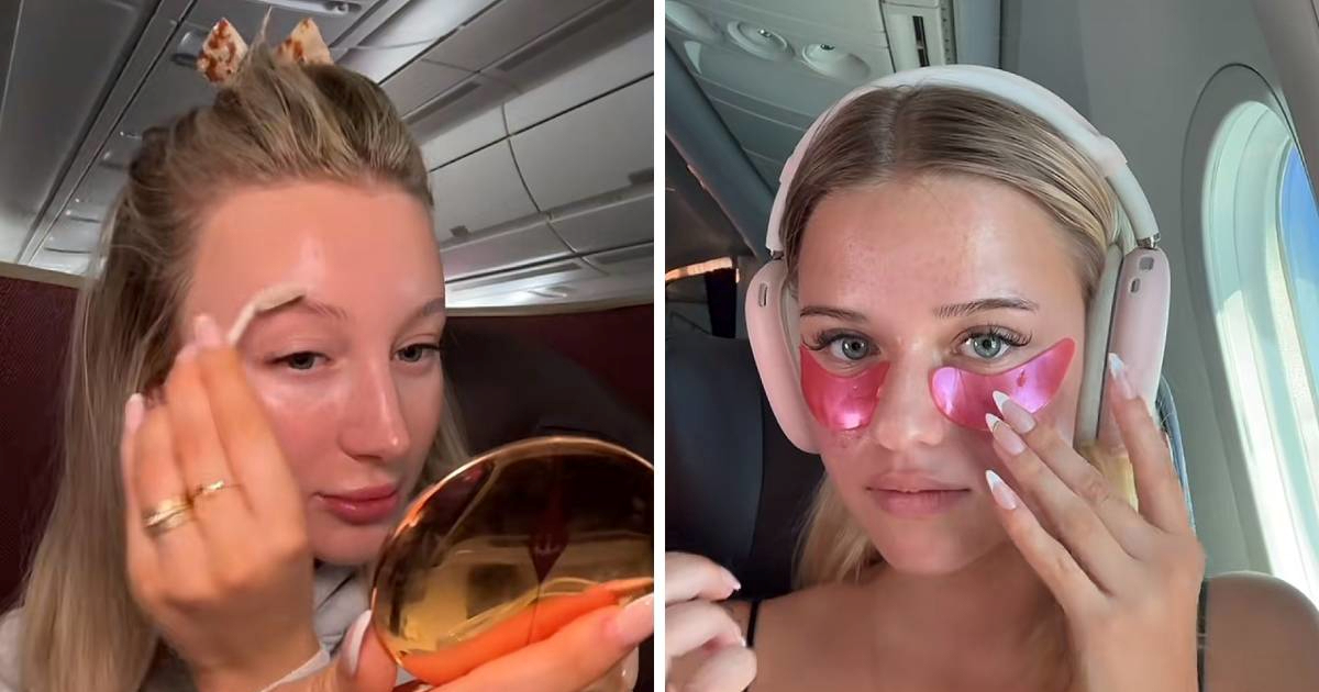 Šminkanje u avionu hit je na TikToku, ali nekima ide na živce