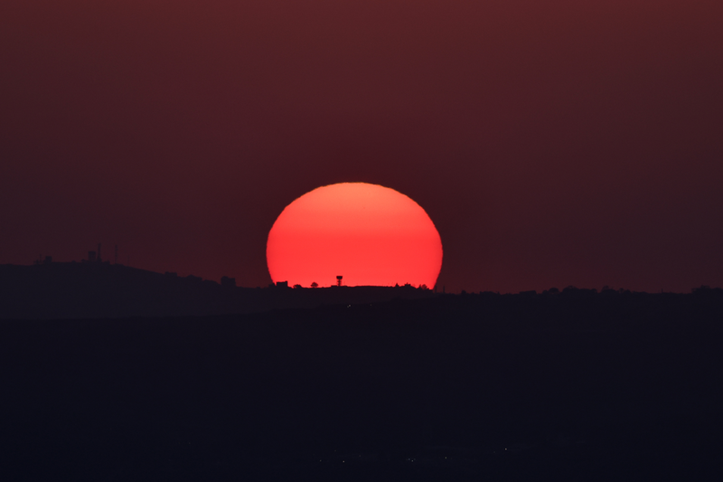 Zalazak sunca nad Libanonom