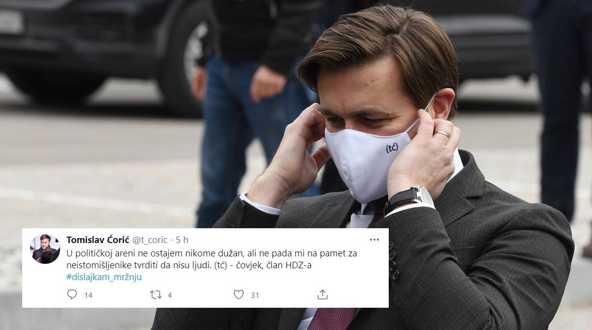 Ćorić (tć) se oglasio o Indexu, kaže da je on čovjek i HDZ-ovac