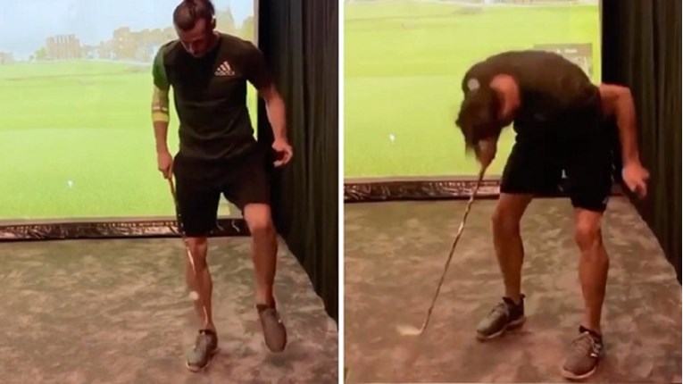 Nikad ne biste pogodili kojom lopticom Bale žonglira u izolaciji