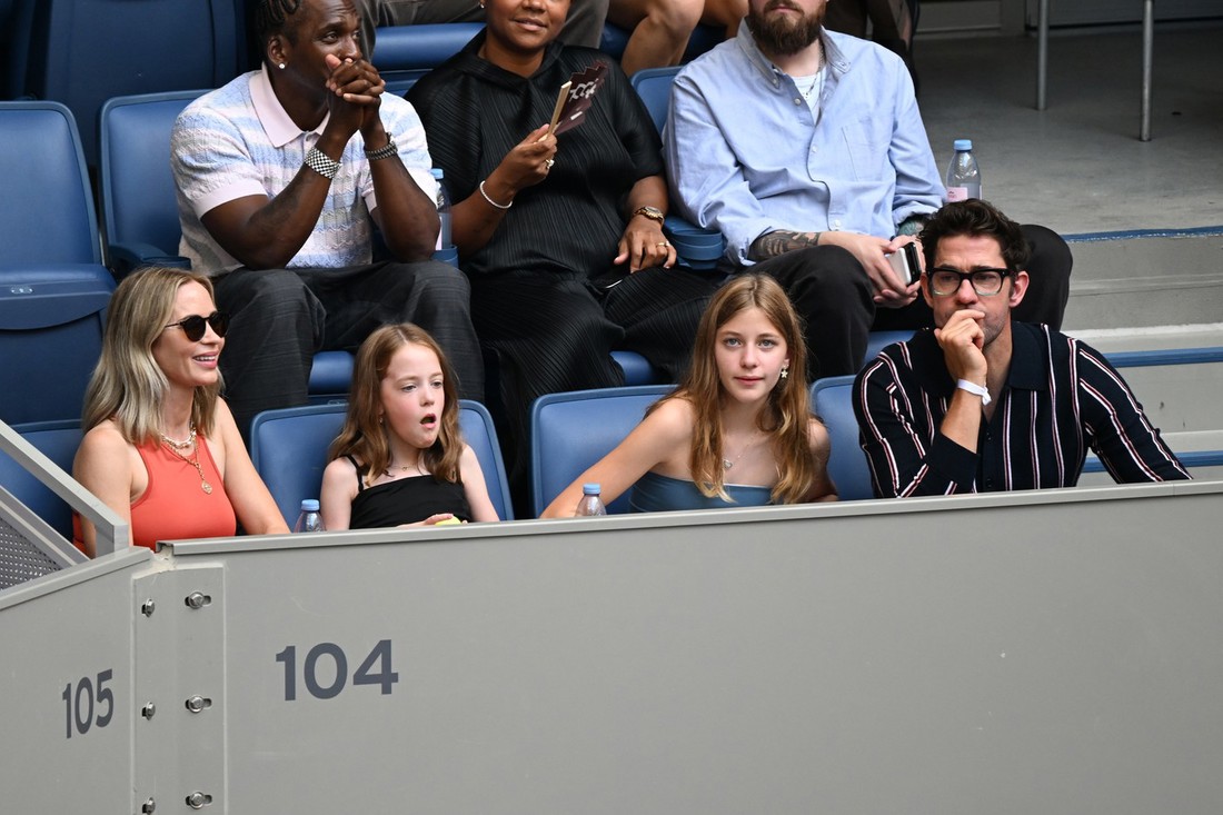 Emily Blunt i John Krasinski rijetko viđene kćeri poveli na US Open