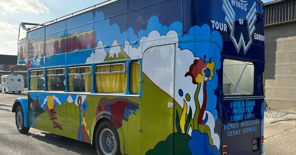 Autobus s turneje Paula McCartneyja ide na aukciju. Očekuju cijenu do 300.000 dolara