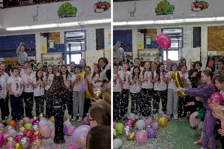 VIDEO Nikol Kutnjak se vratila u školu, prijatelji joj priredili doček za pamćenje