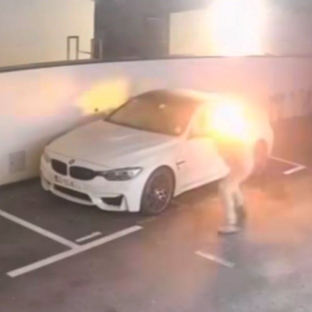 VIDEO U Dubravi zapalio BMW. Vlasnik: Nudim 10.000 eura, ništa ti se neće dogoditi