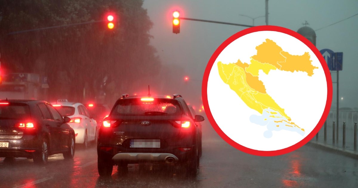 Najavljeno Grmljavinsko Nevrijeme, Ponegdje Moguća I Tuča. DHMZ Objavio ...