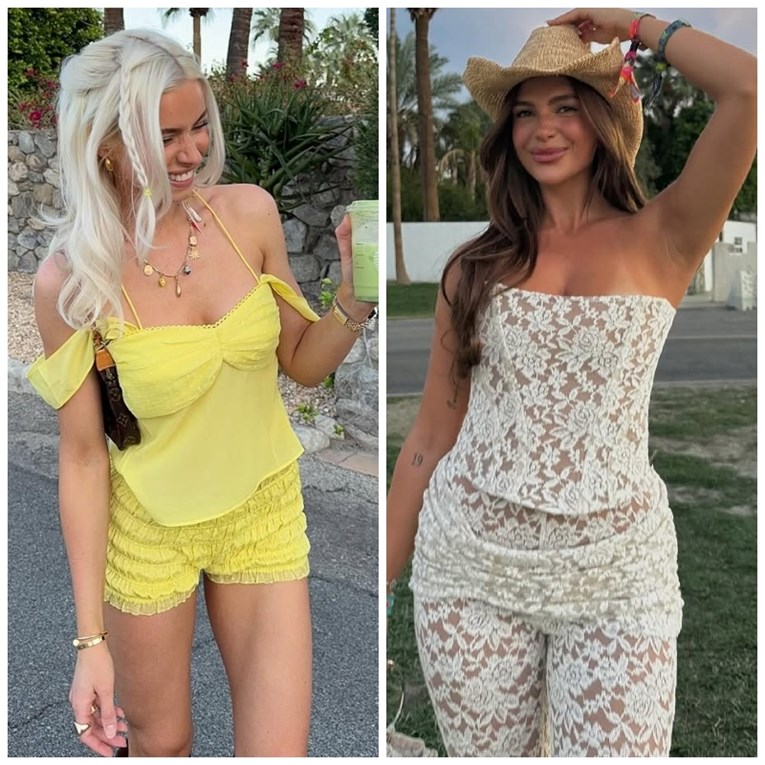 ANKETA Influencerice preplavile Coachellu. Čiji je outfit najzanimljiviji?