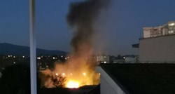 Izbio požar na zagrebačkoj Trešnjevci, gorjele barake